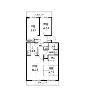 ステイションニアハイツの間取り