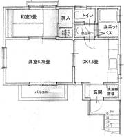 物件の間取り画像