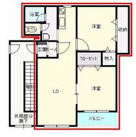 スワンプロムナード Iの間取り