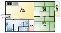物件の間取り画像