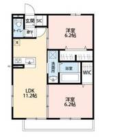 ジェンティーレ・トリヤマVの間取り