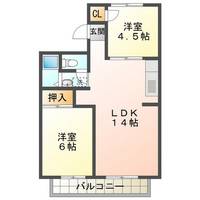 クイーンズタウンA・Bの間取り