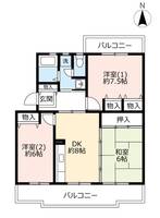 物件の間取り画像