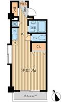 神奈川県川崎市川崎区境町(マンション)の賃貸物件の間取り