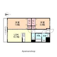 富山県富山市才覚寺(マンション)の賃貸物件の間取り