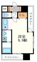 プレサンス名古屋STATIONザ・シティの間取り