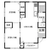 物件の間取り画像