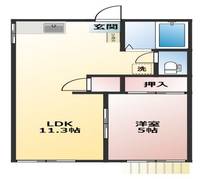 物件の間取り画像