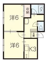 スカイハウスAの間取り
