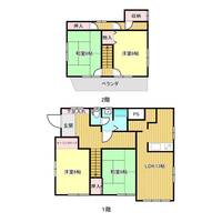 福島県白河市菅生舘(一戸建)の賃貸物件の間取り