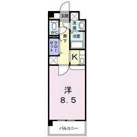 山口県宇部市新天町2(マンション)の賃貸物件の間取り