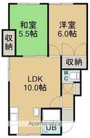 レジデント中村の間取り