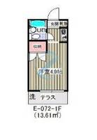千葉県浦安市富士見5(アパート)の賃貸物件の間取り