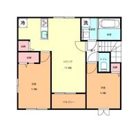 IEDES上仁井田の間取り