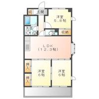 物件の間取り画像