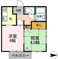 物件の間取り画像