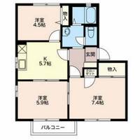 物件の間取り画像