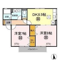 プロシード エスティAの間取り