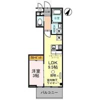 埼玉県上尾市緑丘2(アパート)の賃貸物件の間取り