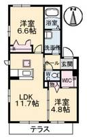 物件の間取り画像