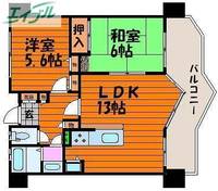 ふぁみーゆ中島田の間取り