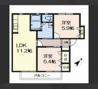 物件の間取り画像