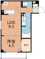 大阪府大阪市西成区鶴見橋1(マンション)の賃貸物件の間取り