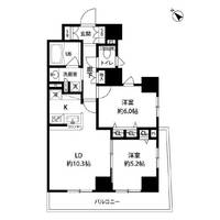 ルクレ日本橋馬喰町の間取り