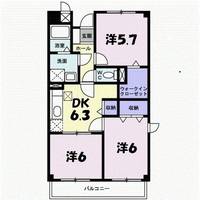 物件の間取り画像