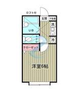 千葉県浦安市堀江6(アパート)の賃貸物件の間取り