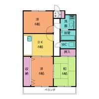 内堀マンションの間取り