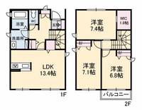 物件の間取り画像