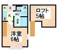 神奈川県川崎市多摩区生田8(アパート)の賃貸物件の間取り