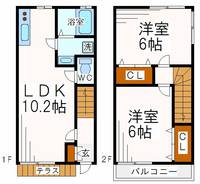 物件の間取り画像