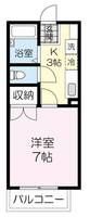コーポトラストの間取り