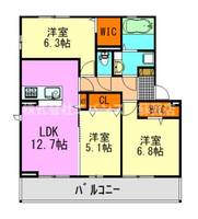 物件の間取り画像