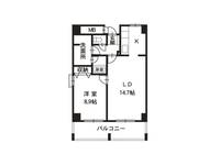 レインボーメゾン六九の間取り