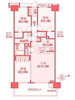 物件の間取り画像