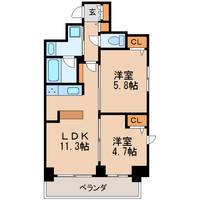 物件の間取り画像