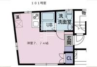 東京都品川区荏原7(マンション)の賃貸物件の間取り