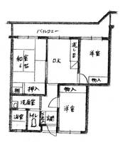 物件の間取り画像
