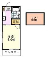 東京都国分寺市東元町3(アパート)の賃貸物件の間取り