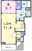 物件の間取り画像
