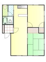 キャピタルツインIIの間取り