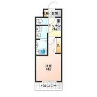 レオンコンフォート難波クレアの間取り