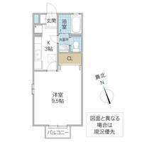 サンフィール B棟の間取り