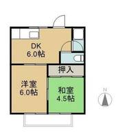 コーポ小田の間取り