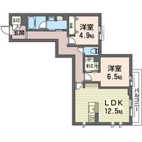 シャーメゾン フォレナの間取り