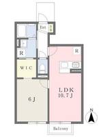 SKY BLUE(スカイブルー)本館 B棟の間取り