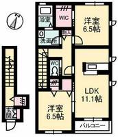 クオレールの間取り